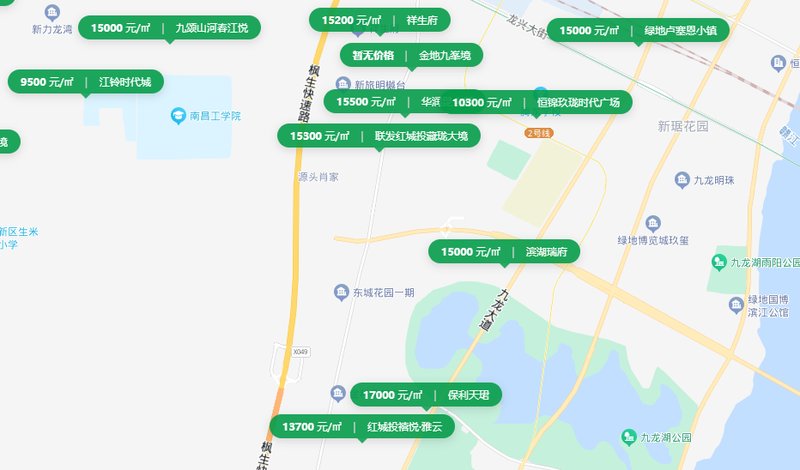 南昌市九龙湖最新房价动态分析